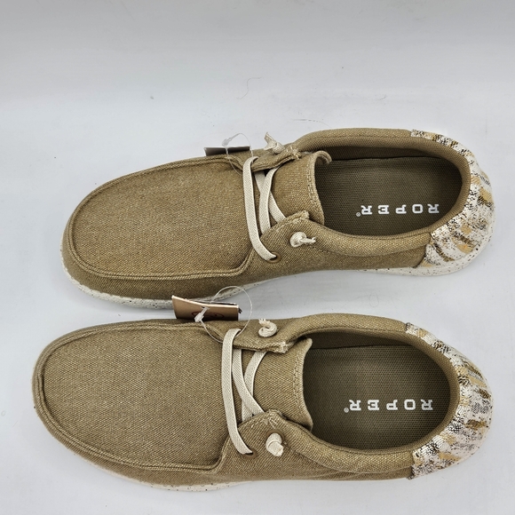 Roper men's hang loose 10 Eva mock Lace Up shoe size 8 - Picture 12 of 16
